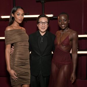 Photos: Lupita Nyong'o, Ke Huy Quan, Heidi Klum, & More Arrive in Audi's Fully…