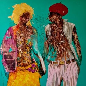 Congolese Artist Doudou Mbemba Makes Debut In The South Main Arts District