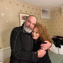 Photos: Mandy Patinkin Visits Bernadette Peters at STEPHEN SONDHEIM'S OLD FRIENDS
