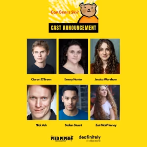 Cast Set for UK Tour of CAN BEARS SKI?
