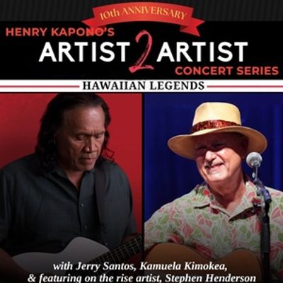 Next Installment of ARTIST 2 ARTIST WITH HENRY KAPONO &amp; JERRY SANTOS Will Come to the MACC