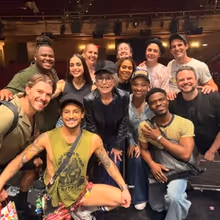 Photos : Rita Moreno visite TITANIQUE à Broadway Photo