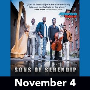SONS OF SERENDIP Comes to The Sieminski Theater This Weekend