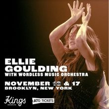 Ellie Goulding Adds Second Show At Kings Theatre, November 17