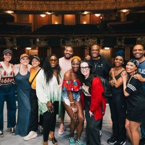 Photos: Danielle Brooks, Kenny Leon & Norm Lewis Visit LEMPICKA
