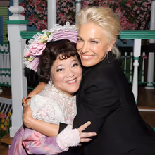 Photos: Hannah Waddingham Visits SCHMIGADOON! on Broadway