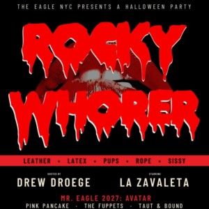 Drew Droege to Host ROCKY WHORER, NSFW Halloween Party at Eagle NYC