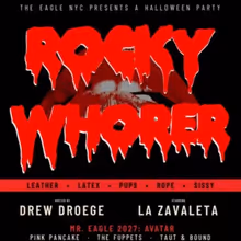 Drew Droege to Host ROCKY WHORER, NSFW Halloween Party at Eagle NYC