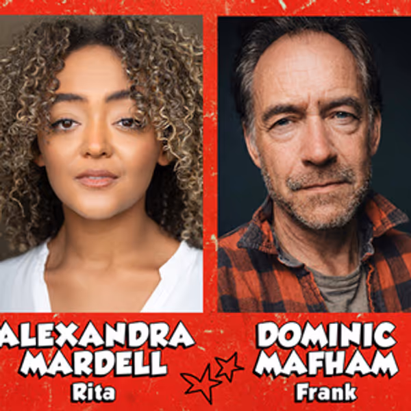 EDUCATING RITA at Curve to Star Alexandra Mardell and Dominic Mafham Photo