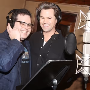 Photos: Andrew Rannells and Josh Gad Record the GUTENBERG! THE MUSICAL! Cast…