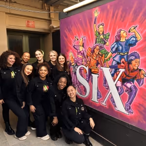 Photos: The Queens of SIX Celebrate Record Breaking Christmas at Theatre Royal…