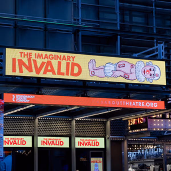 Up on the Marquee: THE IMAGINARY INVALID Arrives on Broadway Photo