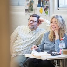 Photos: Clive Owen and Saskia Reeves in Rehearsal For END