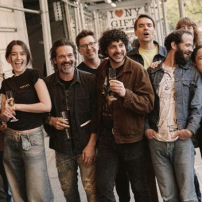 Photos: STEREOPHONIC Celebrates Tony Nominations With A Champagne Toast