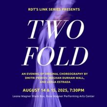 Repertory Dance Theatre’s Link Series to Present TWOFOLD in August