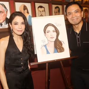 Photos: HERE LIES LOVE Star Arielle Jacobs Gets Her Caricature Unveiled at Sardi's