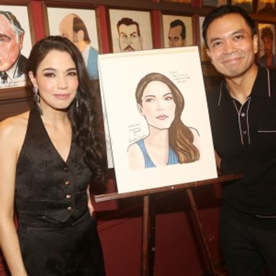 Photos: HERE LIES LOVE Star Arielle Jacobs Gets Her Caricature Unveiled at Sardi's