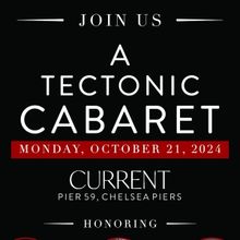 Performers Announced For A TECTONIC CABARET In October
