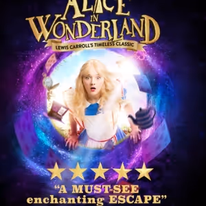 Cast Set For ALICE IN WONDERLAND at Marylebone Theatre