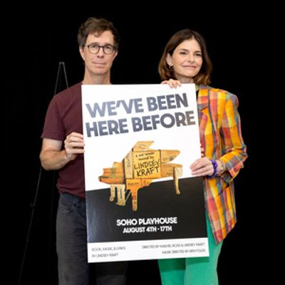 Photos: Lindsey Kraft & Ben Folds Get Ready for WE'VE BEEN HERE BEFORE