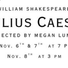 William Shakespeare’s JULIUS CAESAR To Be Performed At Teatro ECAS