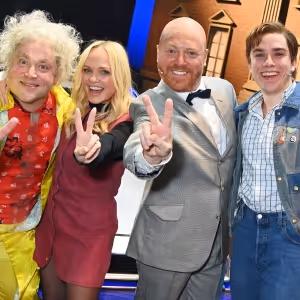 Photos: Leigh Francis Joins BACK TO THE FUTURE For A Special Cameo