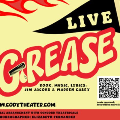 GREASE Will Play Cody Theatre in Wyoming