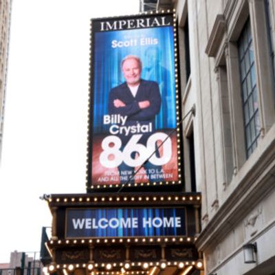Up on the Marquee: Bill Crystal Returns to Broadway in 860