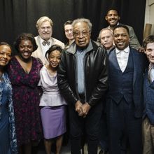 Photos: Dr. Clarence B. Jones Visits PURLIE VICTORIOUS