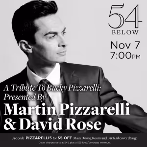 David Rose and Martin Pizzarelli Come to 54 Below