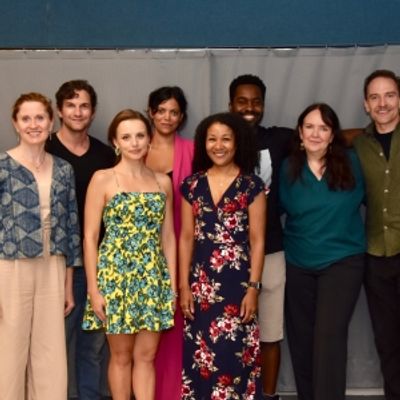 Photos: The Company of PARTNERSHIP Meets the Press