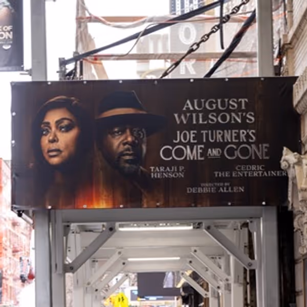 Up on the Marquee: JOE TURNER'S COME AND GONE, Starring Taraji P. Henson & Cedric 'T Photo