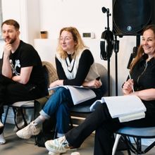 Photos: Inside Rehearsal For HOPE HAS A HAPPY MEAL At Royal Court Jerwood Theatre
