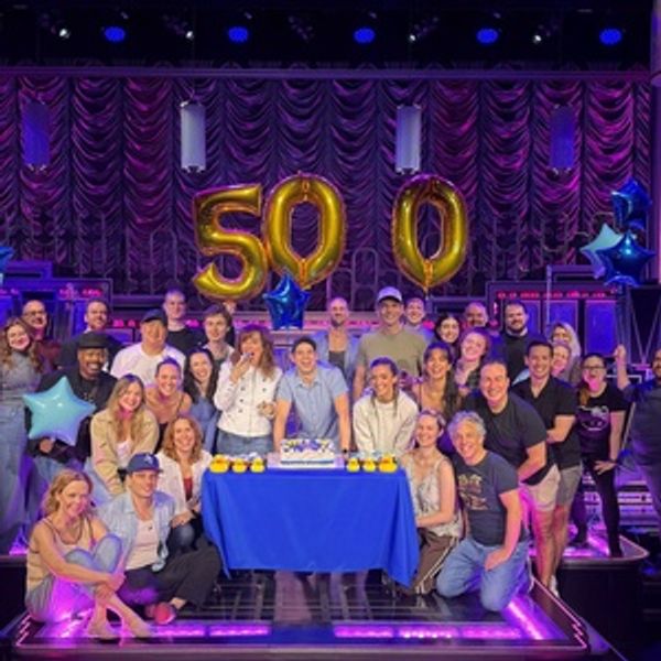 Photo: JUST IN TIME Celebrates 500 Performances on Broadway Photo