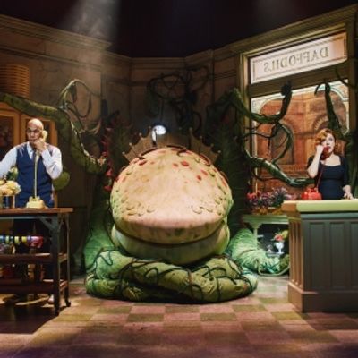 Photos: Sherie Rene Scott and Nicholas Christopher in LITTLE SHOP OF HORRORS