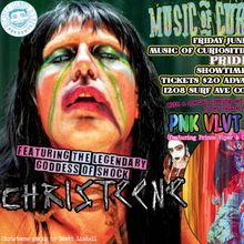 Music Of Curiosities Celebrates PRIDE With The Legendary Goddess Of Shock CHRISTEENE