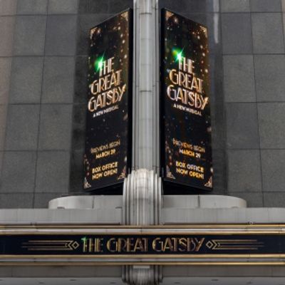 Up on the Marquee: THE GREAT GATSBY