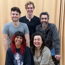 Full Cast Set For DRACULA, A COMEDY OF TERRORS at Menier Chocolate Factory