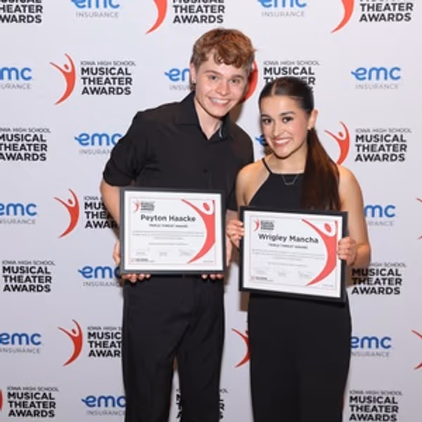 Two Iowa Students Named Triple Threats at IHSMTA Showcase Photo