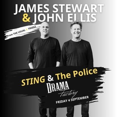James Stewart & John Ellis Will Explore the Music of Sting and The Police at The Dram