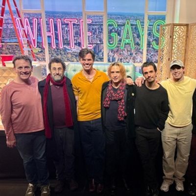 Photos: Tony Kushner Visits MESSY WHITE GAYS Off-Broadway