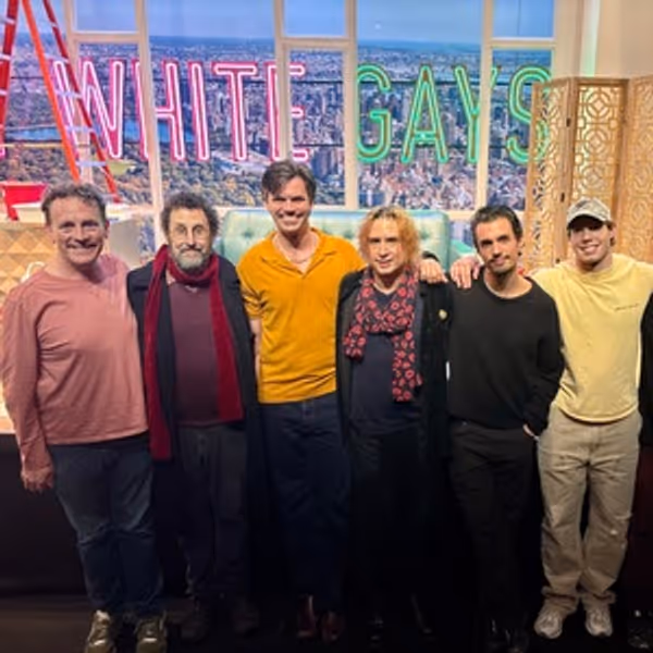 Photos: Tony Kushner Visits MESSY WHITE GAYS Off-Broadway Photo