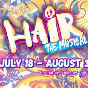 HAIR Opens July 18 at Lake Worth Playhouse