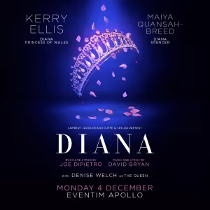 Full Cast Set For Newly Staged DIANA: THE MUSICAL, Starring Kerry Ellis