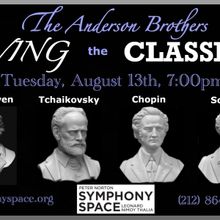 The Anderson Brothers Swing the Classics at the Leonard Nimoy Thalia Theater @ Symph