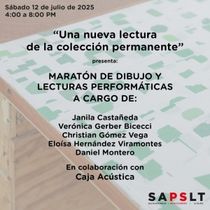 La Sala De Arte Público Siqueiros Organiza Maratón De Dibujo Y Lecturas Performáticas