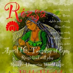 Rozsa Will Perform at Bridge Street Theatre This Month