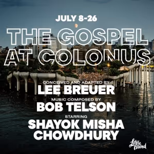 Cast Set For THE GOSPEL OF COLONUS at Little Island
