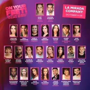 Cast Set For ON YOUR FEET at La Mirada