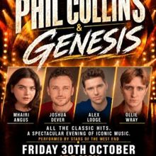 THE WEST END SINGS... THE MUSIC OF GENESIS & PHIL COLLINS to Play Repton